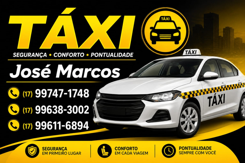 Taxista José Marcos Cardoso SP