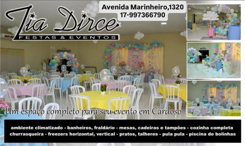 Tia Dirce ( Festas e Eventos)  Cardoso SP