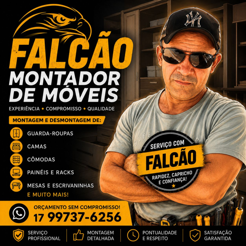 Falcão Montador de Moveis  Cardoso SP